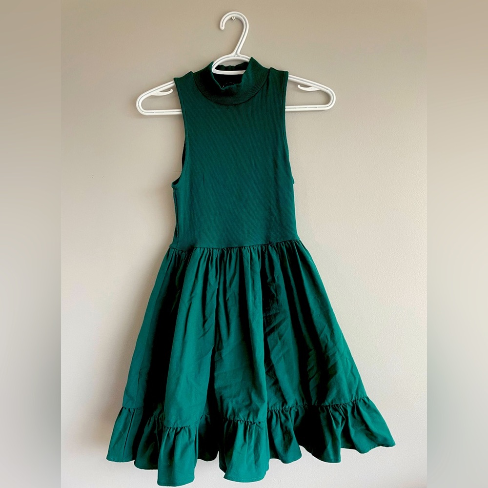 Zara mockneck dress